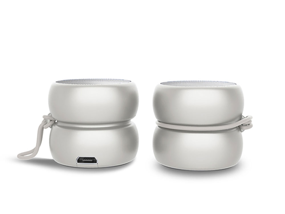 Портативные парные колонки TWS YoYo Stereo, красный