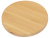 Беспроводное зарядное устройство из бамбука Cap, натуральный
