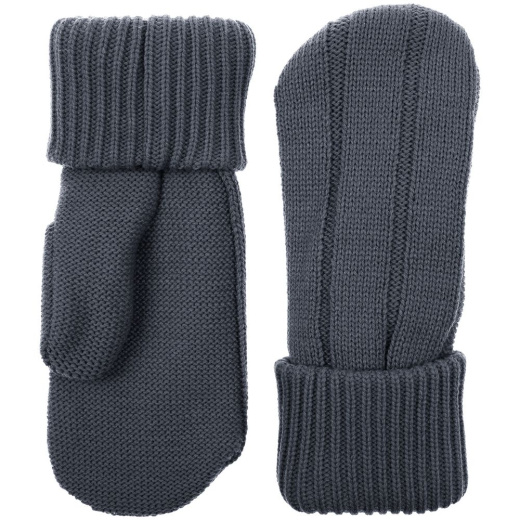 Варежки Knit Beat, серые (графит)